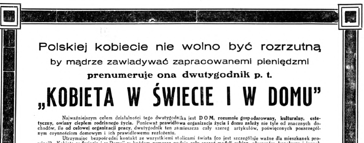 1929r.polskiej kobiecie